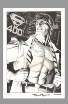 Brian Bolland SIGNED Superman Anniversary DC Comic Art Print 400 Portfolio Plate - £78.94 GBP