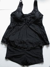 Black Swimwear Tankini Size XXL - 2 pc - $20.79