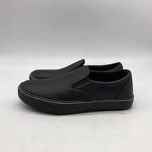TredSafe Work Shoes Men&#39;s Size 5/ Women&#39;s 6 Slip-Resistant Black Leather - £36.68 GBP