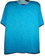 Noize Turquoise Men&#39;s Cotton T-Shirt Shirt Size XL NEW  - £11.46 GBP
