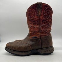 Cody James Nano Lite Mens Brown Leather Pull On Western Boots Size 13 EE - £54.26 GBP