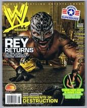 ORIGINAL Vintage August 2007 WWE Magazine Rey Mysterio - £15.45 GBP