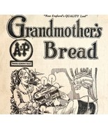 Grandmother&#39;s Bread Great Atlantic Pacific Advertisement 1927 Tea Compan... - €34,72 EUR