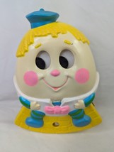 Mattel Humpty Dumpty Rail Rocker Crib Toy 1983 Works - £19.73 GBP