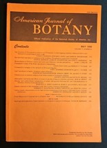 American Journal of BOTANY Official Publication May 1990 Volume 77 Number 5 - £23.36 GBP