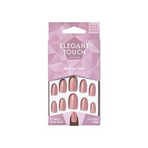 Elegant Touch Power Trip Polished Nails, Shimmer Dusky Rose  - $16.00