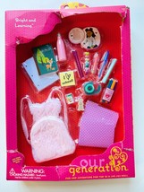 Our Generation Back to School Backpack Supplies Playset 18&quot; Girl Doll American  - £15.87 GBP