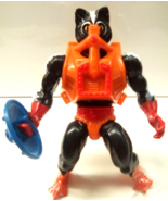 Stinkor MOTU Complete shield, armor musty odor, 4&quot; comic, card back 1985... - $25.00