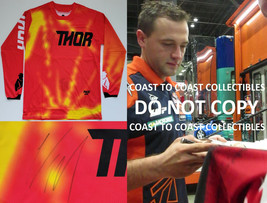 Cooper Webb Supercross Motocross signed Thor Jersey COA exact proof autographed. - $346.49