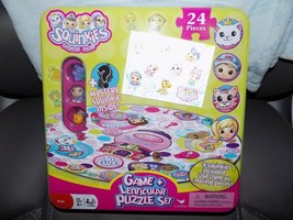 Squinkies Game + Lenticular Puzzle Set NEW 2010 - $32.85