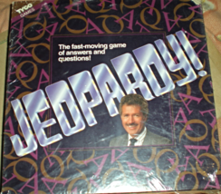 Jeopardy! Board Game - Tyco ALEX TREBEK Jeopardy Trivia Board Game (1992... - $20.00