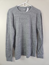 Old Navy Long Sleeve Tee, 60% Cotton/40% Polyester, Gray, Men&#39;s M NWT - $13.54 CAD