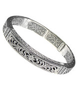 Gerochristo 6290 -  Sterling Silver Medieval-Byzantine Cuff Bracelet  - £676.50 GBP
