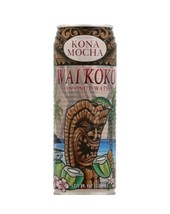 Wai Koko Hawaii Kona Mocha Coconut Water 17.5 Oz (Pack Of 8) - £76.75 GBP