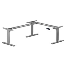 Standing Desk Corner Frame. Adjustable Height And Width Legs With Triple Electri - £783.68 GBP