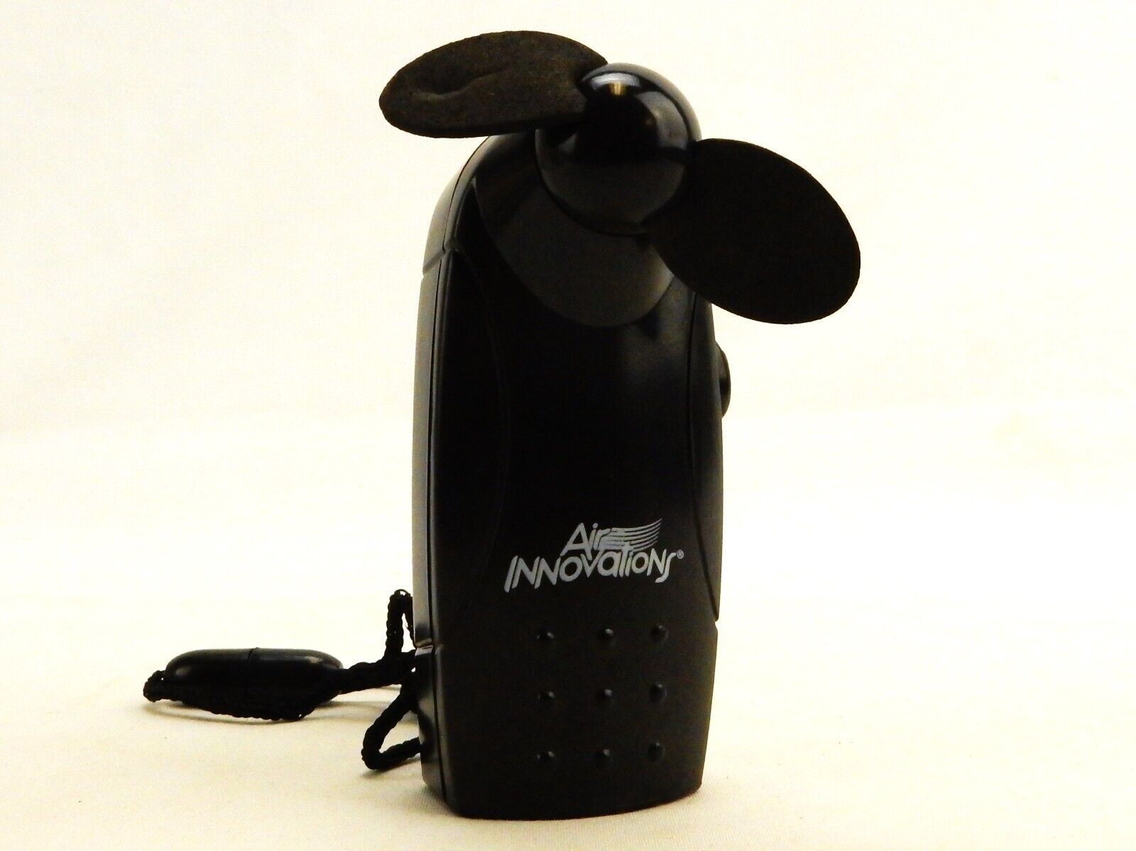 Air Innovation Personal Fan w/Neck Cord, 2xAA Battery Powered, Kid-Safe,... - $4.85