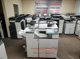 Ricoh MP C3504 Color Copier Printer Scanner with Saddle-Stitch Finisher! - $3,999.00