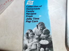 Jolly Time Recipe Booklet of Homemade Family Recipes - $6.00