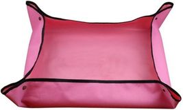 Elegant Pink Oxford Planting Mat - Portable 100cm Repotting Tray for All... - $32.62