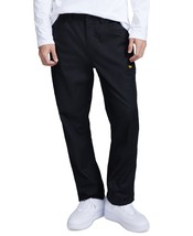 Caterpillar Mens Straight Fit Stretch Canvas Utility Pants Black-38/32 - $39.99