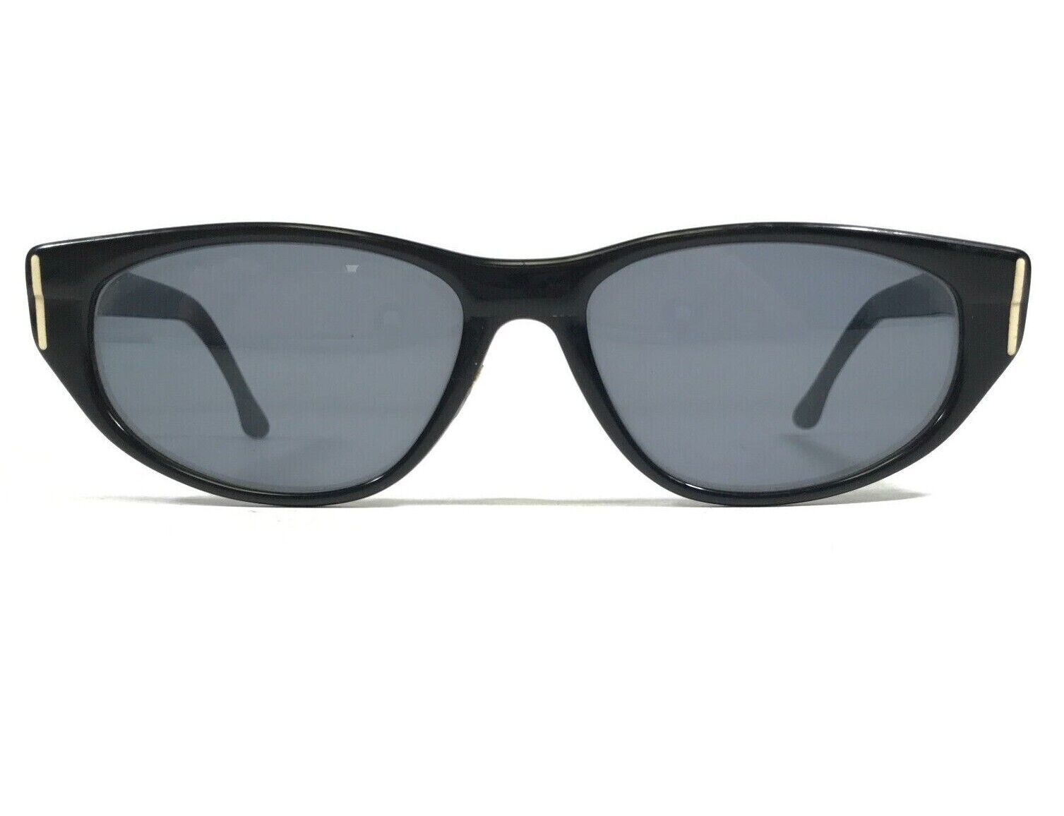 Vogue Sonnenbrille JENNY W44 Schwarz Rechteckig Rahmen Mit Blau Linsen 5... - $39.46