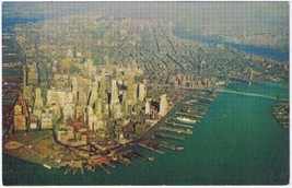 Postcard American Airlines New York From The Air - £3.10 GBP