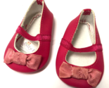 American Girl BITTY BABY Fuschia Pink Mary Jane Shoes - £7.79 GBP
