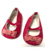 American Girl BITTY BABY Fuschia Pink Mary Jane Shoes - $13.54 CAD