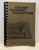 Community Church of Honolulu Golden Culinary Collection Cookbook Hawaii - $23.76