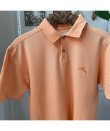 Tommy Bahama Orange Sherbet Polo Golf Shirt L - $33.72 CAD