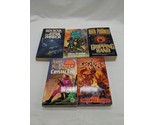 Lot Of (5) Vintage Science Fiction Novels Crystal Line Gripping Hand - £39.10 GBP