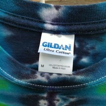 Unisex T-shirt Ice Dyed Tye Dyed Fitted Medium New Men or Women Gildan U... - £21.48 GBP