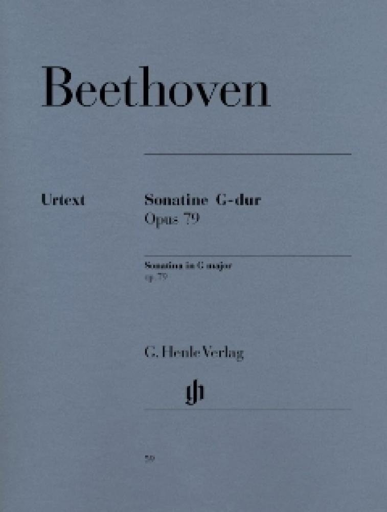 SONATINE POUR PIANO EN SOL MAJEUR OP. 79 BEETHOVEN LUDWIG - $16.78