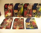 STAR WARS POWER OF THE FORCE ACTION FIGURES &amp; EPISODE 1 ACCESSORY SETS 7... - $67.48