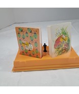 Vintage Happy Mushrooms &amp; ladybug Playing Cards Deck Trump Brand &amp; deck ... - $42.08 CAD