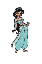 Walt Disney&#39;s Aladdin, Jasmine Standing Figure Embroidered Patch, NEW UNUSED - £6.19 GBP