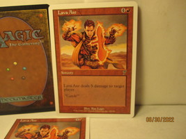 2001 Magic the Gathering MTG card #199/350: Lava Axe - £1.60 GBP