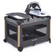 Deluxe Baby Playard With Foldable Mattress, Large Changing Table,Detacha... - $169.99