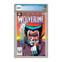 CGC 9.6 Graded Marvel Wolverine #1 - Limited Series Comic Book - £329.59 GBP