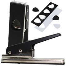 DIY Pick Punch Make Guitar Pick Maker Plastic Card Cutter Tool Black Mac... - $31.99