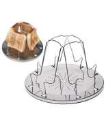 Toast Rack Stove Toaster Folding Breakfast Cooking Sandwich Tray Outdoor... - $25.76 CAD