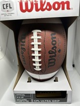 New Offiziell Size Wilson CFL Football Ball Inflated NIB wTEE and Pump W... - £54.11 GBP