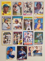 Los Angeles Dodgers Lot of 15 Baseball Cards 50&#39;s,60&#39;s,80&#39;s,90&#39;s Wes Parker - £11.49 GBP