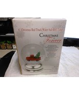 Christmas Is Forever &quot;Red Truck Tree Glitter Lightup Globe Tabletop&quot; 6&quot; ... - $55.50 CAD