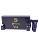 Dylan Blue by Versace for Men - 3 Pc Mini Gift Set 0.17oz EDT Splash, 0.... - $27.90 CAD