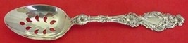 Lily by Whiting Sterling Silver Serving Spoon Pierced 9-Hole Custom Made 8 1/4&quot; - £229.41 GBP