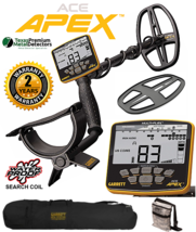 Garrett Ace Apex Multi-Frequency Metal Detector with Detector Carry Bag + Pouch - £366.27 GBP