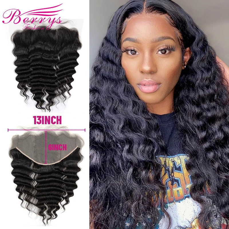 Loose Wave 13x6 HD Lace Frontal Fast Shipping 3-4 Days Small Knot Natural - £144.22 GBP+