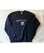 Vintage Penn State 1855 Nittany Lions Crewneck Blue Sweatshirt USA Jerze... - $43.31 CAD