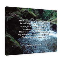  Power Of Christ 2 Corinthians 12:9 Bible Verse Canvas Christian - £59.54 GBP+